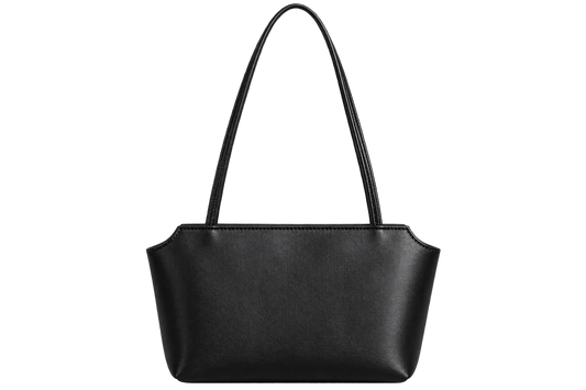 Women’s Genuine Leather Top-Handle Shoulder Bag – Elegant Lambskin Lined Handbag