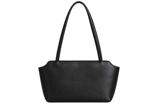 Women’s Genuine Leather Top-Handle Shoulder Bag – Elegant Lambskin Lined Handbag