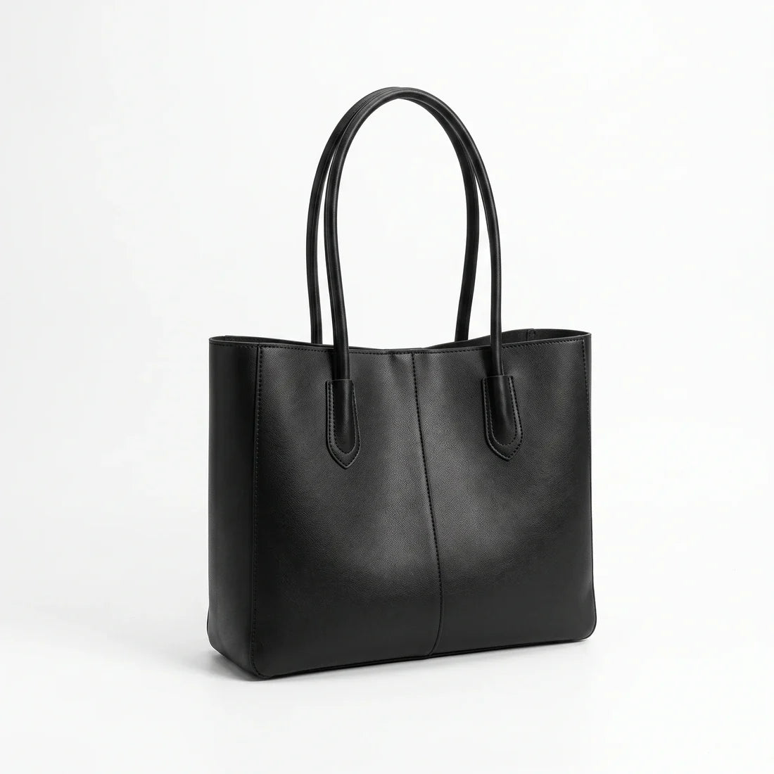Women's Vintage PU Tote Bag – Large Capacity Shoulder Handbag